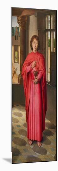 St. John the Evangelist, a Panel from 'The Donne Triptych', c.1494-Hans Memling-Mounted Giclee Print