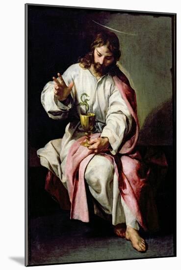 St. John the Evangelist and the Poisoned Cup, 1636-38-Alonso Cano-Mounted Giclee Print