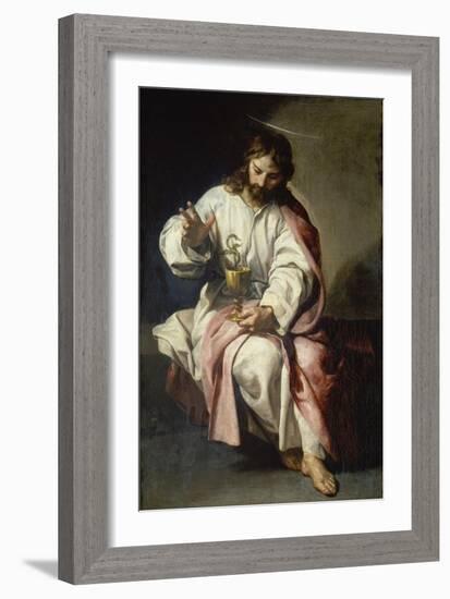 St, John the Evangelist and the Poisoned Cup, 1636-38-Alonso Cano-Framed Giclee Print