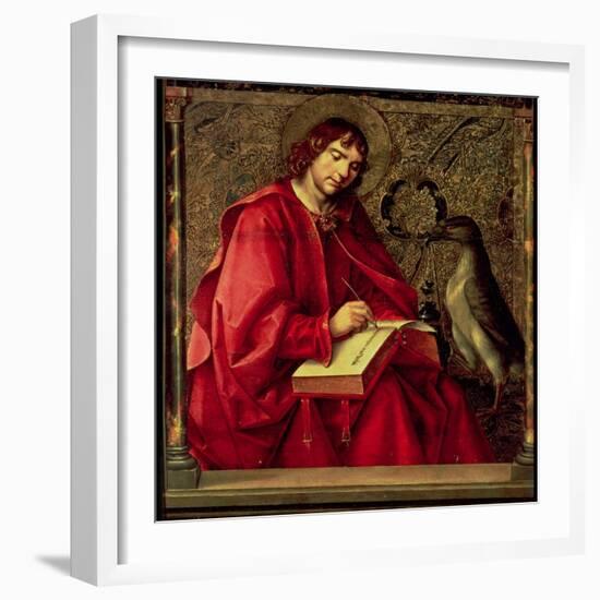 St. John the Evangelist, from the St. Thomas Altarpiece-Pedro Berruguete-Framed Giclee Print