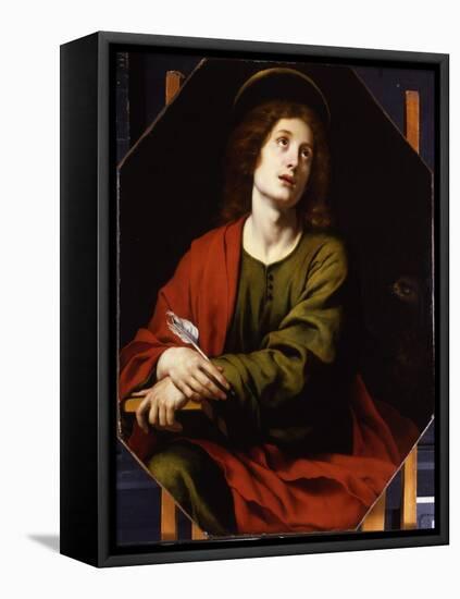 St. John the Evangelist (Oil on Canvas)-Carlo Dolci-Framed Premier Image Canvas