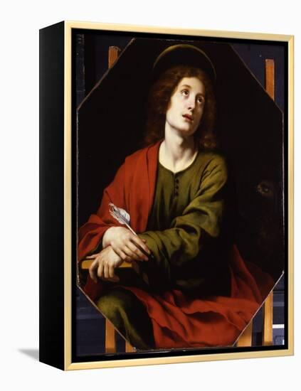 St. John the Evangelist (Oil on Canvas)-Carlo Dolci-Framed Premier Image Canvas