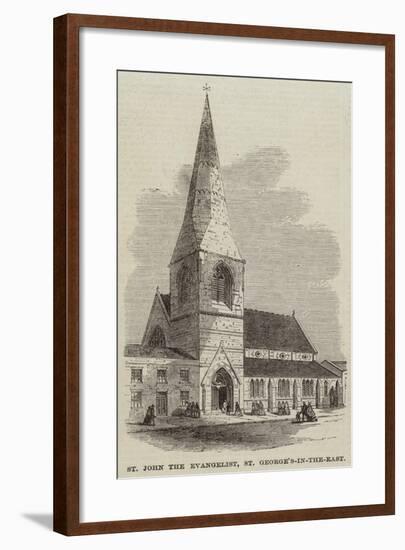 St John the Evangelist, St George'S-In-The-East-null-Framed Giclee Print