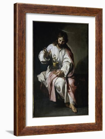 St. John the Evangelist with the Poisoned Cup-Alonso Cano-Framed Giclee Print