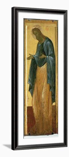 St. John the Forerunner, from the Deisis Tier of the Dormition Cathedral in Vladimir-Andrei Rublev-Framed Giclee Print