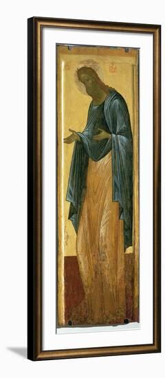 St. John the Forerunner, from the Deisis Tier of the Dormition Cathedral in Vladimir-Andrei Rublev-Framed Giclee Print