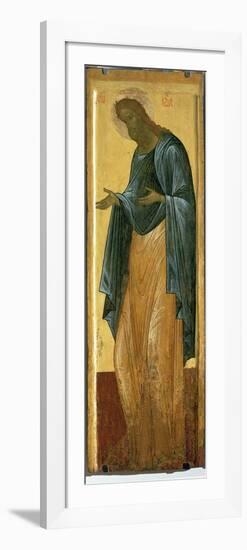 St. John the Forerunner, from the Deisis Tier of the Dormition Cathedral in Vladimir-Andrei Rublev-Framed Giclee Print