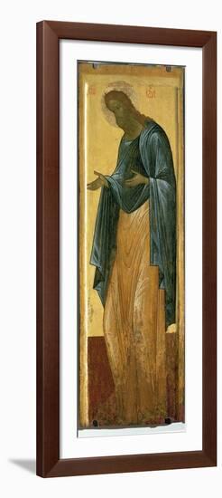 St. John the Forerunner, from the Deisis Tier of the Dormition Cathedral in Vladimir-Andrei Rublev-Framed Giclee Print