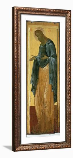 St. John the Forerunner, from the Deisis Tier of the Dormition Cathedral in Vladimir-Andrei Rublev-Framed Giclee Print