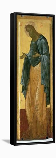 St. John the Forerunner, from the Deisis Tier of the Dormition Cathedral in Vladimir-Andrei Rublev-Framed Premier Image Canvas