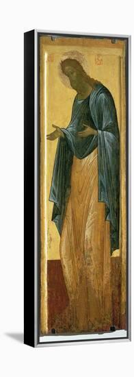 St. John the Forerunner, from the Deisis Tier of the Dormition Cathedral in Vladimir-Andrei Rublev-Framed Premier Image Canvas