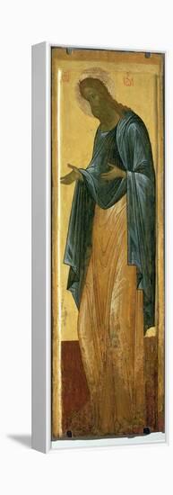 St. John the Forerunner, from the Deisis Tier of the Dormition Cathedral in Vladimir-Andrei Rublev-Framed Premier Image Canvas