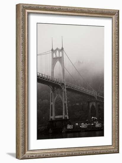St. Johns Bridge I-Erin Berzel-Framed Photographic Print