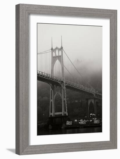 St. Johns Bridge I-Erin Berzel-Framed Photographic Print