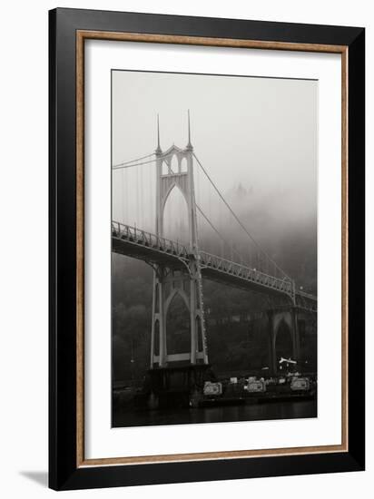 St. Johns Bridge I-Erin Berzel-Framed Photographic Print