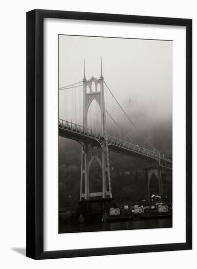 St. Johns Bridge I-Erin Berzel-Framed Photographic Print