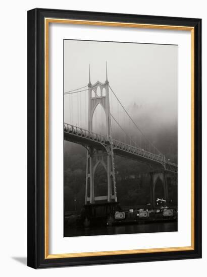 St. Johns Bridge I-Erin Berzel-Framed Photographic Print