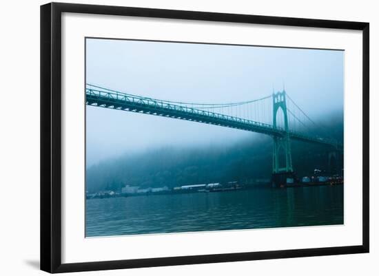 St. Johns Bridge IX-Erin Berzel-Framed Photographic Print