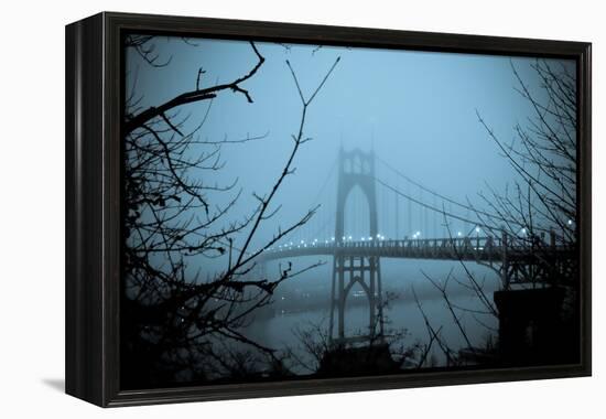 St. Johns Bridge VIII-Erin Berzel-Framed Premier Image Canvas