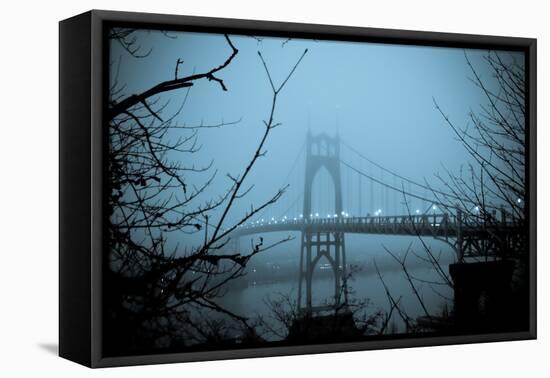 St. Johns Bridge VIII-Erin Berzel-Framed Premier Image Canvas