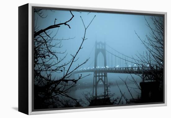 St. Johns Bridge VIII-Erin Berzel-Framed Premier Image Canvas