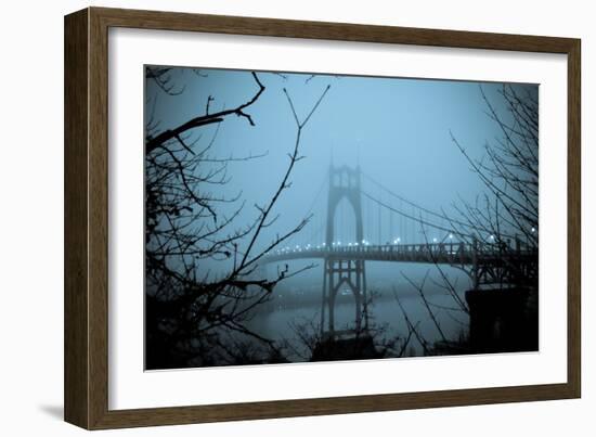 St. Johns Bridge VIII-Erin Berzel-Framed Photographic Print