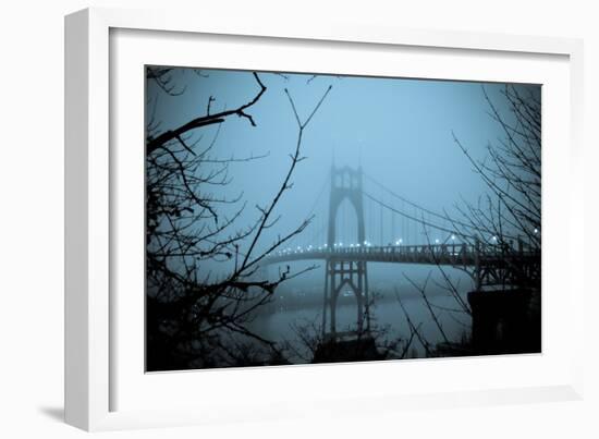 St. Johns Bridge VIII-Erin Berzel-Framed Photographic Print