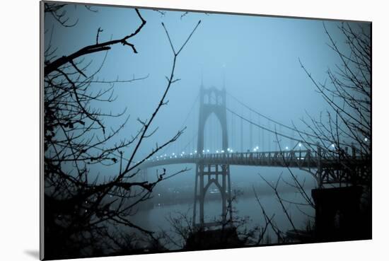 St. Johns Bridge VIII-Erin Berzel-Mounted Photographic Print