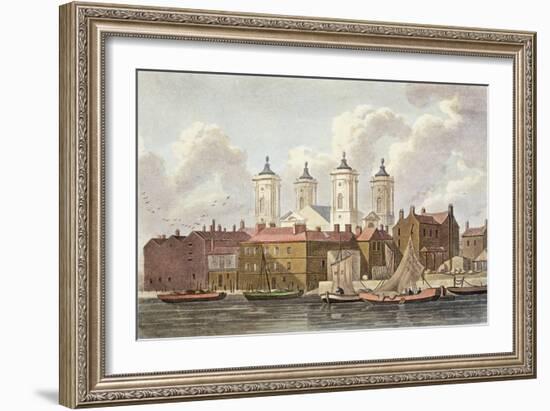 St. Johns Church Westminster, 1815-Thomas Hosmer Shepherd-Framed Giclee Print