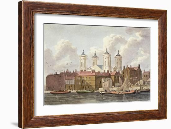 St. Johns Church Westminster, 1815-Thomas Hosmer Shepherd-Framed Giclee Print