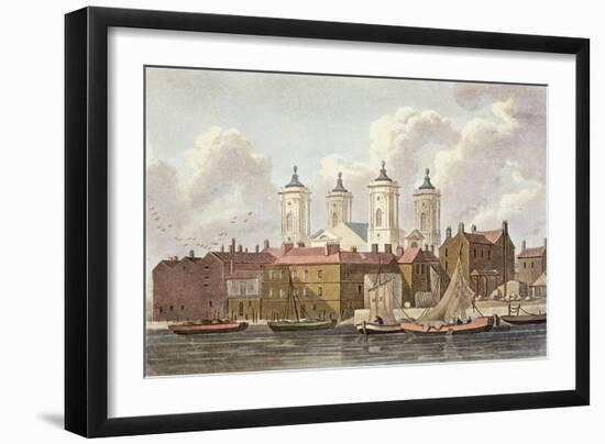 St. Johns Church Westminster, 1815-Thomas Hosmer Shepherd-Framed Giclee Print