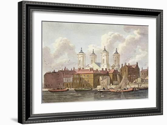 St. Johns Church Westminster, 1815-Thomas Hosmer Shepherd-Framed Giclee Print