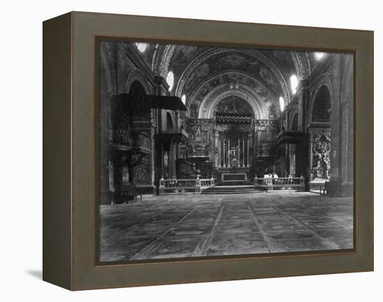 St Johns Co-Cathedral, Valletta, Malta, C1910S-null-Framed Premier Image Canvas