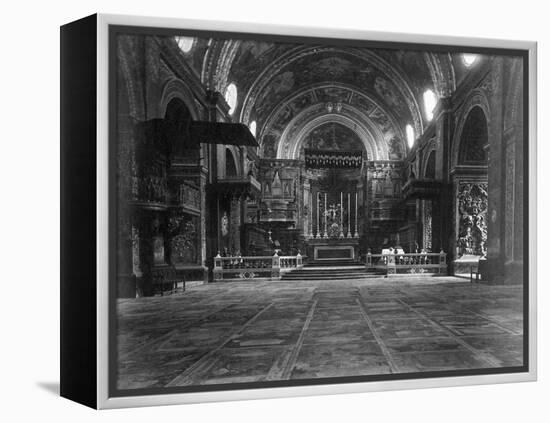 St Johns Co-Cathedral, Valletta, Malta, C1910S-null-Framed Premier Image Canvas