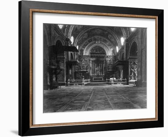 St Johns Co-Cathedral, Valletta, Malta, C1910S-null-Framed Giclee Print