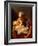 St. Joseph and the Christ Child, 1634-40 (Oil on Canvas)-Guido Reni-Framed Giclee Print