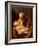 St. Joseph and the Christ Child, 1634-40 (Oil on Canvas)-Guido Reni-Framed Giclee Print