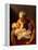 St. Joseph and the Christ Child, 1634-40 (Oil on Canvas)-Guido Reni-Framed Premier Image Canvas