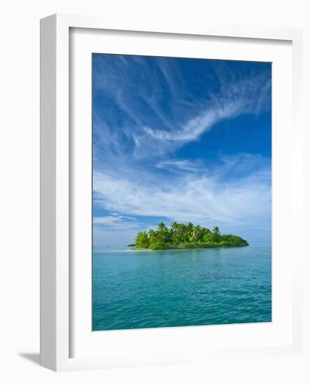 St. Joseph Atoll in the Seychelles-Bob Krist-Framed Photographic Print