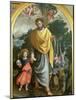 St. Joseph Leading the Infant Christ-Juan Sanchez Cotan-Mounted Giclee Print