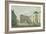 St Joseph Square in Vienna, Austria 18th Century Engraving-null-Framed Giclee Print