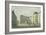 St Joseph Square in Vienna, Austria 18th Century Engraving-null-Framed Giclee Print