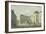 St Joseph Square in Vienna, Austria 18th Century Engraving-null-Framed Giclee Print