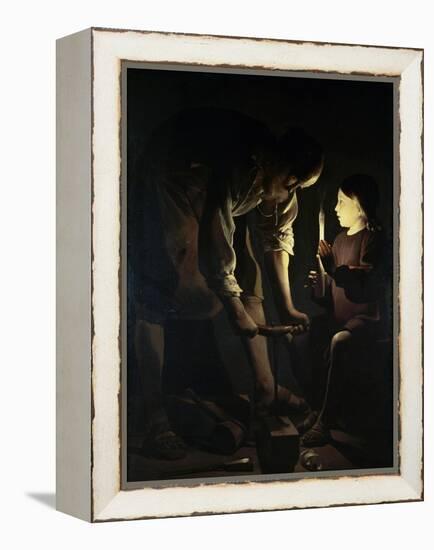 St. Joseph the Carpenter-Georges de La Tour-Framed Premier Image Canvas