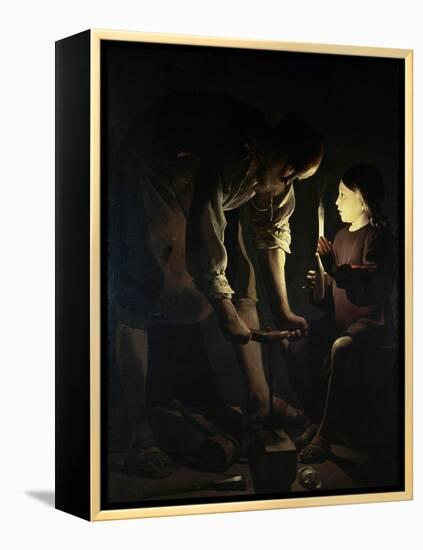 St. Joseph the Carpenter-Georges de La Tour-Framed Premier Image Canvas