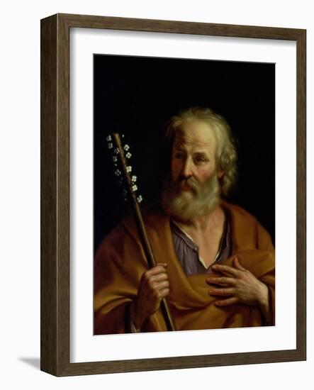 St. Joseph-Guercino (Giovanni Francesco Barbieri)-Framed Giclee Print