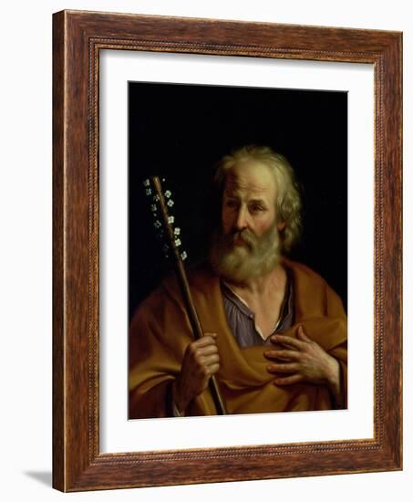 St. Joseph-Guercino (Giovanni Francesco Barbieri)-Framed Giclee Print