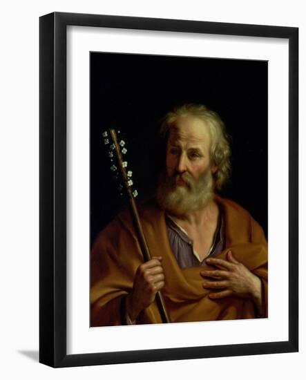 St. Joseph-Guercino (Giovanni Francesco Barbieri)-Framed Giclee Print