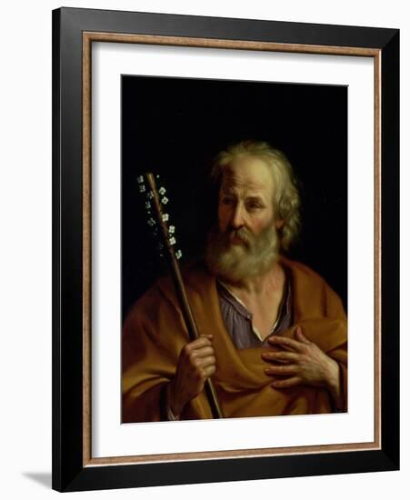 St. Joseph-Guercino (Giovanni Francesco Barbieri)-Framed Giclee Print