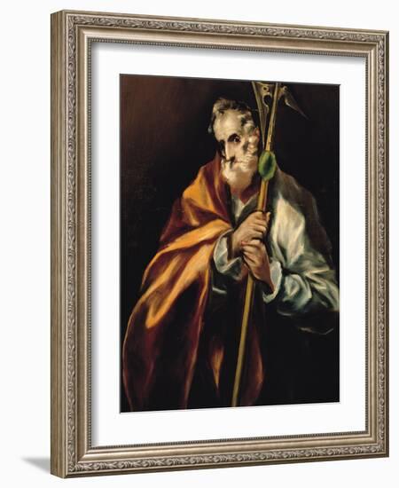 St. Jude Thaddeus, 1606-El Greco-Framed Giclee Print